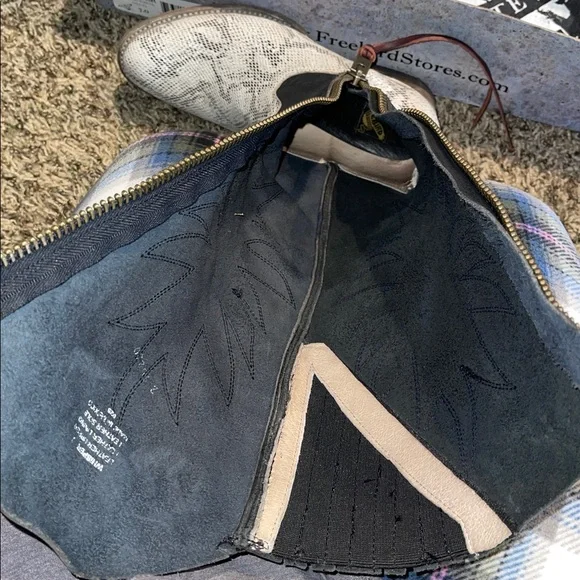 Freebird By Steven Whisper Tall Boots  In Black Snake - Picture 15 of 16